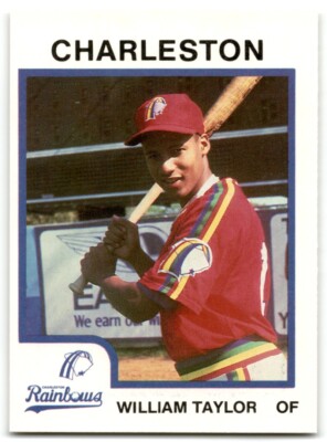 1987 ProCards Will Taylor Charleston Rainbows #1989