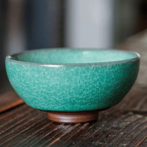 Jianzhan Sky Blue Ice Crack Tea Cup Ceramic Handmade Tea Cup Tea Set eBay