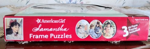 AMERICAN GIRL SAMANTHA FRAME PUZZLES (3) 50 PIECE PUZZLES + FRAME - Picture 7 of 11