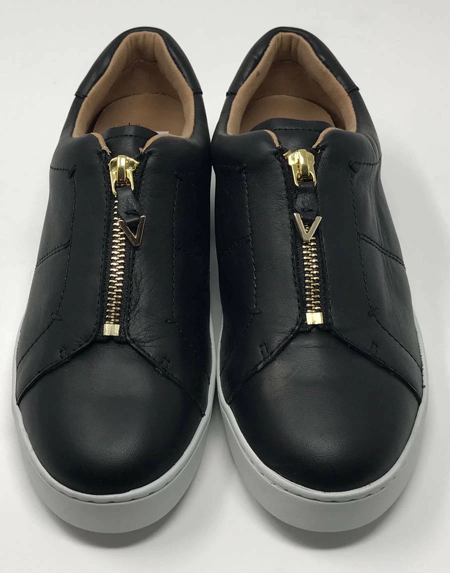 Slip on shoes with zipper on sale