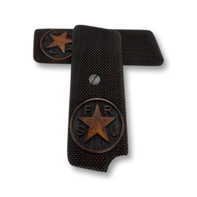 ZIB Grips FRJ Star for Tokarev M57 Zastava M88A Brown Beech Wood