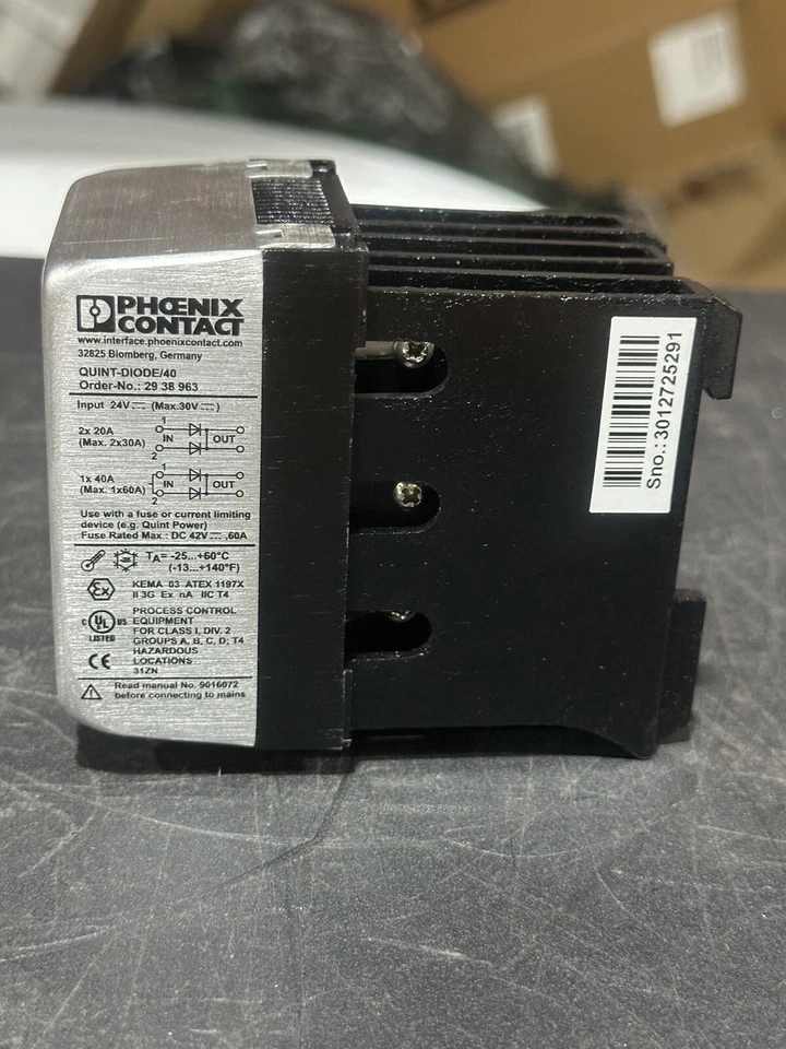 Pheonix Contact Quint-Diode/40 Nº de pedido 29 38 963 Foto 2 de 4