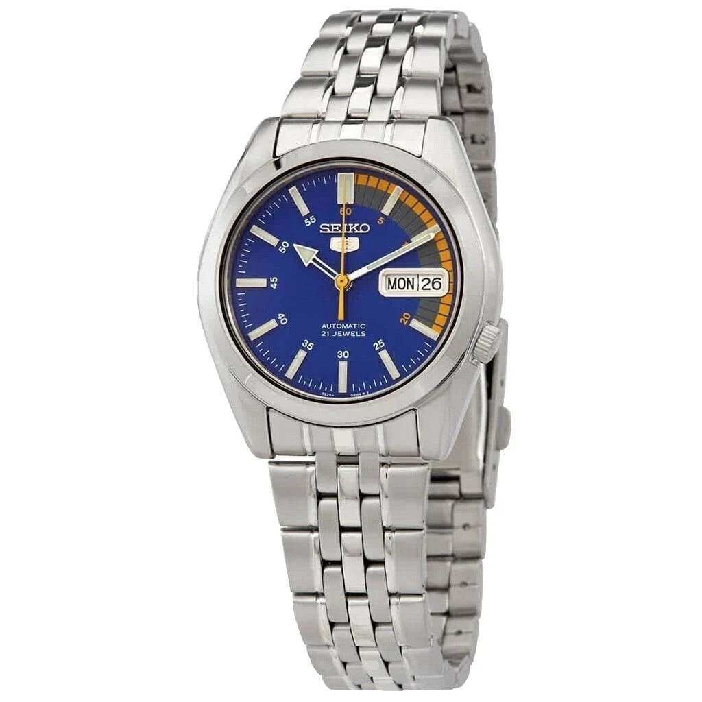 Seiko 5 Stainless Steel Case Wristwatches
