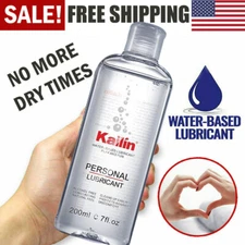 6.8OZ Lubricant Premium Natural Vaginal Dryness Moisturizer Adult Toy Friendly