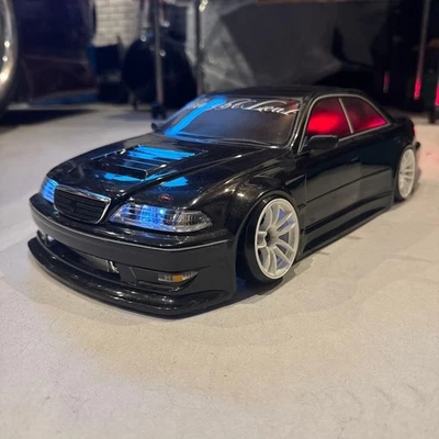 HPI Racing 1/10 RC Car Painted Body Toyota Mark II JZX100 - Photo 1/4