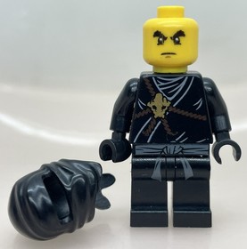 LEGO&reg; Minifigure Ninjago Cole The Golden Weapons from Set 2112 2516 2263 - njo006