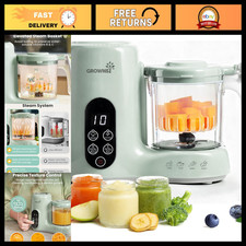 Baby Food Maker Steamer Blender Processor for Homemade Baby Food - Green