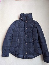 Giacca trapuntata aderente donna/ragazza. Blu navy. Taglia M.
