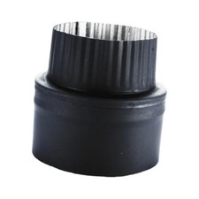Stove Pipe Reducer, Stovepipe Adaptor, Fireplace Accessory, Chimney Connection