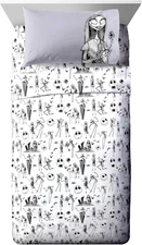 Jay Franco Kids Sheet Set with Fitted, Flat Sheets & Pillow Cover - Ultra-Soft B