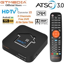 4K UHD ATSC 3.0/1.0 Digital Terrestrial TV Tuner ATSC OTA TV Box Free DRM DVR US
