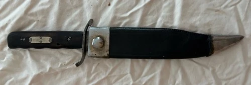 CIVIL WAR OR PRE-CIVIL WAR BOWIE KNIFE PRIMITIVE BOWIE 1850-1860 FORGED IRON