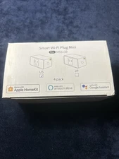 Meross Smart Wi-Fi Plug Mini (Model: MSS110HKQUA(US) Ver:4.0) 4 Pack