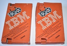 Two IBM 210 Correctable Ribbon Cassettes Black 1299508 Lexmark 2 Pack NOS