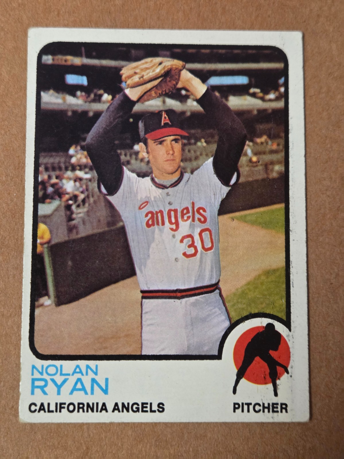 1973 Topps - Nolan Ryan #220 Angels HOF EX