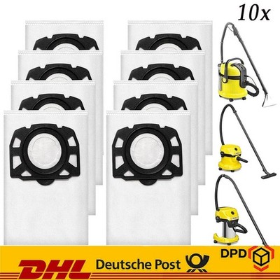 Vliesfilterbeutel für Kärcher WD3 WD 2 Plus MV3 WD3 Battery Staubsaugerbeutel DE