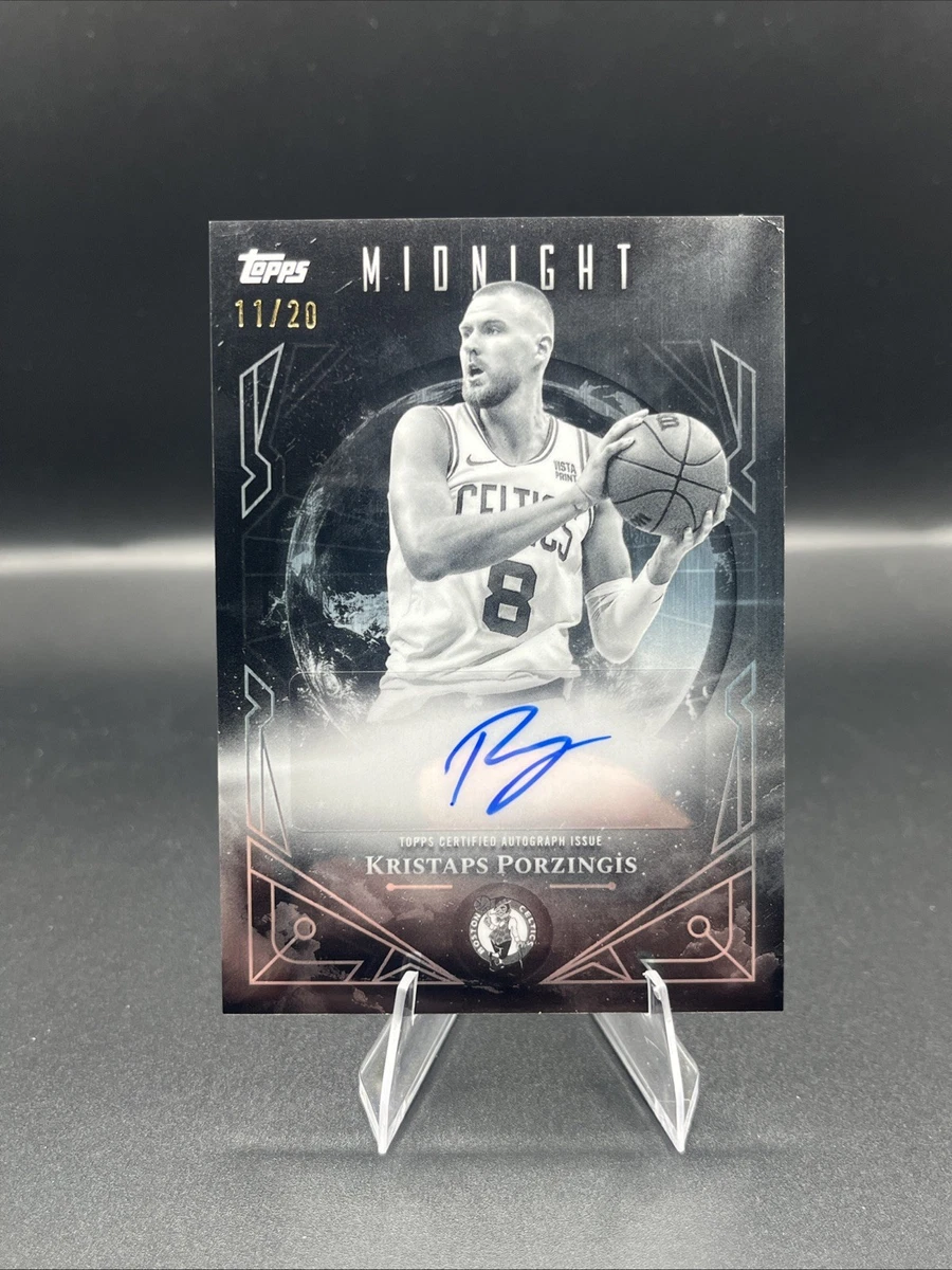 Kristaps Porzingis Serial Numbered Basketball Sports Trading Card