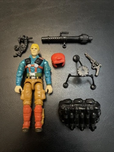 Gi Joe 3.75 Action Figure Loose Downtown 1989 Complete L5