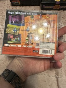 Stupid Invaders (Sega Dreamcast, 2001) Complete CIB W/ Manual - *READ*