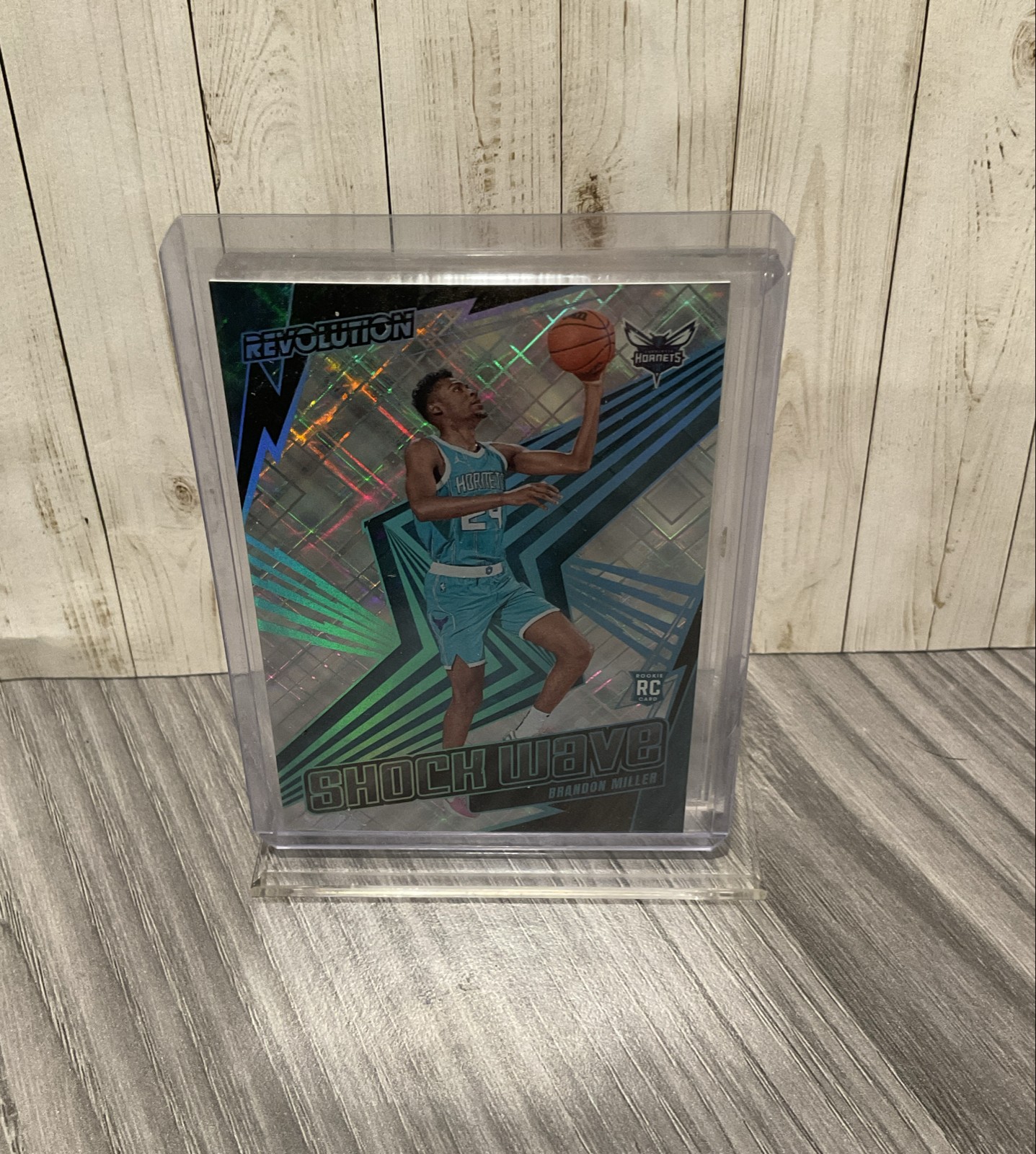 2023-24 Panini Revolution - Shockwave Brandon Miller #9 Cosmic /99 (RC)