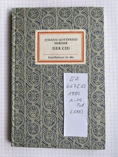 Insel-Bücherei IB 667 [2] /Johann Gottfried Herder / Der Cid / 1984 / 1.-15.