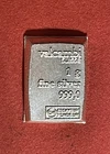 Solid Silver Bar, Fine .999 1g Bar Of Valcambi Silver, Great Investment