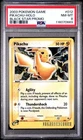 2003 Pokémon Game Pikachu Holo Black Star Promo #012 PSA 8 New Cert