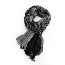 Mens Soft Cotton Made Bandana Scarf Stitching Colors Autumn Winter Shawl Necktie