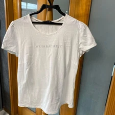 Burberry White T-Shirt