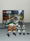 LEGO Star Wars: Clone Trooper Battle Pack (7913) Complete Set: All figs + Manual