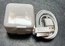 Genuine Apple iPod Power Adapter  30Pin to USB Charging Data Cable Cord