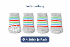 Anti-Rutsch Hundesocken & Katzensocken 4er Se...