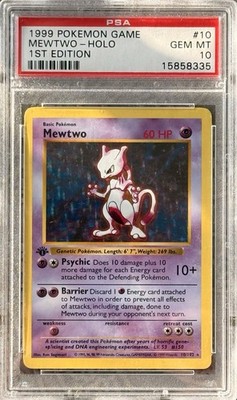 希少　ミュウツーEX 1st Edition PSA10 2011 mewtwo Pokemon PSA 10 Gem Mint 1st Edition Mewtwo Holo Rare 10/102 1st