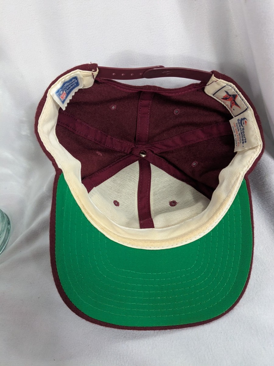Vtg Washington Redskins NFL Sports Specialties Script 100% Wool