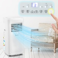 8000BTU Air Conditioner Unit White Remote Cooling Portable Dehumidifier 900W UK