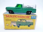 VINTAGE MATCHBOX LESNEY No.50c FORD KENNEL TRUCK IN ORIGINAL BOX 1969