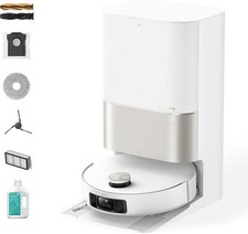 DREAME X50 Ultra Complete White Robot Vacuum 20,000Pa Suction Pet-Friendly  NEW
