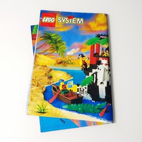 LEGO System Pirates Islanders Forbidden Cove #6264 Instruction Manual 1994