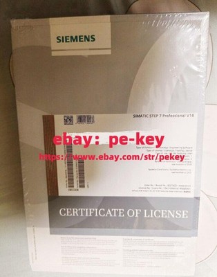 One New Siemens 6ES7822-1AA06-0YA5 STEP 7 Prof. V16 licensed software#pe