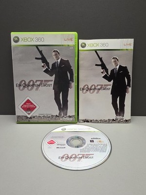 JAMES BOND 007 EIN QUANTUM TROST + ANLEITUNG MICROSOFT XBOX 360 PAL OVP KOMPLETT