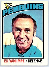 1976-77 O-Pee-Chee *C* Ed Van Impe Pittsburgh Penguins #157