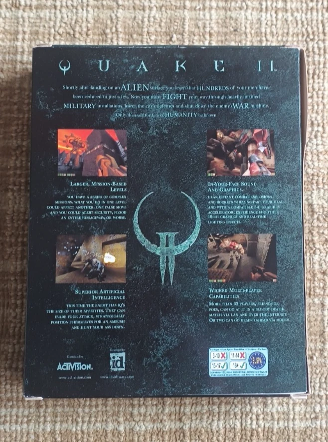 Quake II / 2 - PC CD Rom - Big Box Edition - PC Spiel - Bild 3 von 4