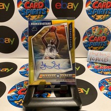 2021-22 Panini Chronicles Rookies & Stars Latrell Sprewell 06/10 Gold Prizm Auto