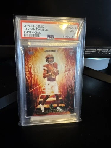 2024 Panini Phoenix - Contours Jayden Daniels Phoenician Case Hit PSA 9