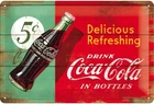 Nostalgic Art - Retro Bar Tin Sign Metal Sign 20x30cm - Drink Coca-Cola
