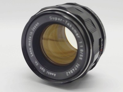 Pentax Super-Takumar 55mm f/1.8 M42 MF Lens Cleaned Tested Fungus JAPAN