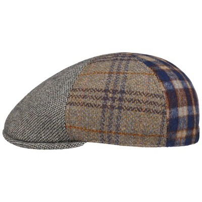 LIPODO Ganter Patchwork Flatcap Schirmmütze Schiebermütze Mützen