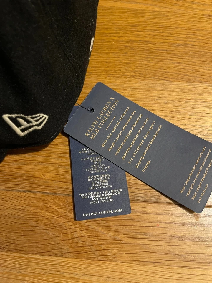 Ralph Lauren x New Era MLB New York Yankees Retro Crown 9FIFTY Strapback Cap Hat - Image 3 of 4