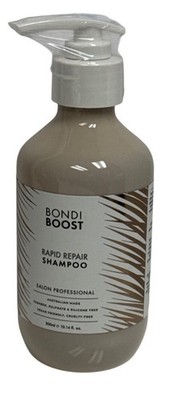 Bondi Boost Rapid Repair Shampoo 300 ml Pump Bottle Australian Vegan New