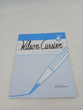 Wilson Cursive Forward Slant Workbook brand new Upper and Lower Case
